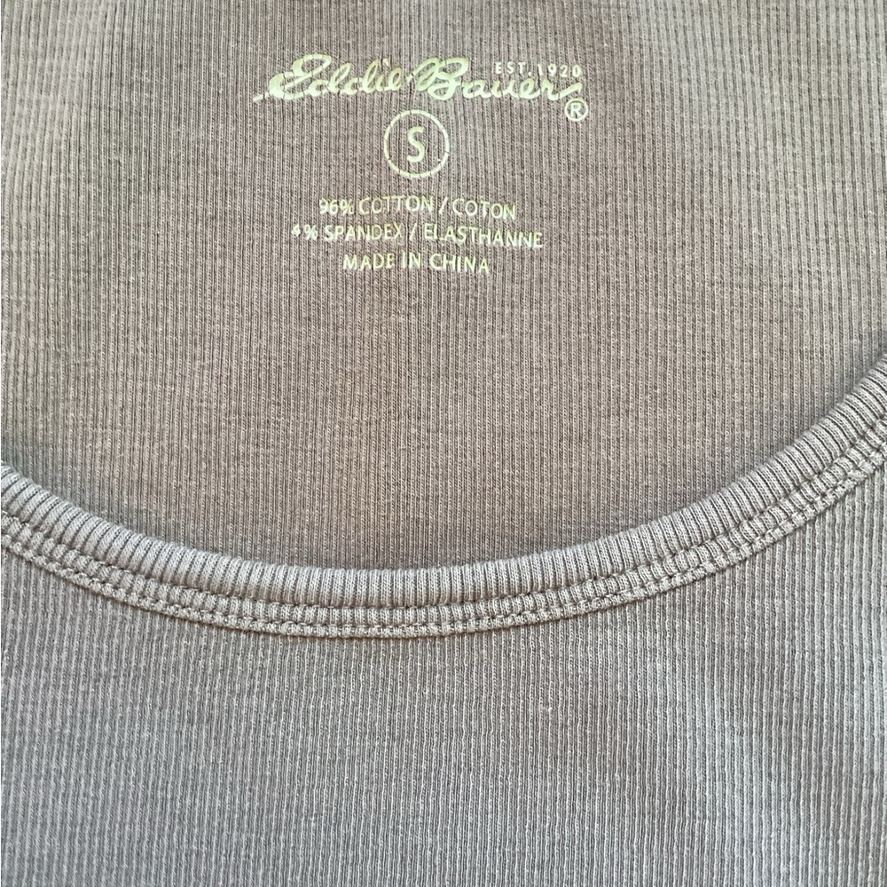 BUNDLE OF TWO EDDIE BAUER RIBBED TANK TOPS SIZE SMALL - Picture 2 of 9